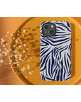 Midnight Blue Animal Print phone case Int.