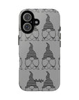 In The Naughty List Tough Phone Case- a designed phone case/cover for iPhone, samsung galaxy and google pixel devices.Stylish & Durable Phone Protection
