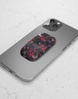 Dark Floral Phone grip | Stylish Grip & Stand