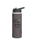 Oh Teddy Stainless Steel Water Bottle featuring cute teddy designs