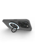 Cream Blue Phone Ring Holder | Stylish Grip & Stand