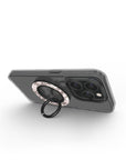 Need You More Phone Ring Holder featuring pastel floral design for a stylish artistic grip.