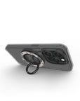 Sweet Course Phone Ring Holder featuring glossy design of chocolates on taupe background covering artistically the magnetic phone ring holder