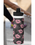 Dark Dream 2 Stainless Steel Water Bottle, Sports Lid, Dark Dream 2 Drinkware-Waterbottle-Dalge