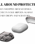Marble Cake Earbuds Case Int.