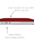 Apple Red Laptop Case Int.