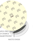 Bow Tart Wireless Charger | Artistic Charging