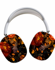 My Fall Diary Max Cases featuring fall floral designs adding artistry to the AirPods Max.