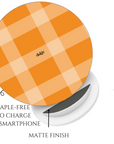 Pumpkin Tart Wireless Charger | Artistic charging