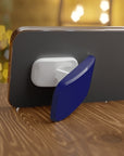 Midnight Blue Phone Grip in solid blue color in glossy or matte finish. Designed
phone stand for All