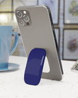 Midnight Blue Phone Grip in solid blue color in glossy or matte finish. Designed
phone stand for All