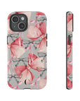 Dreamy Pink Bow Tough Phone Case | Durable Artistry