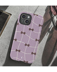 Pink Bow Tough Phone Case