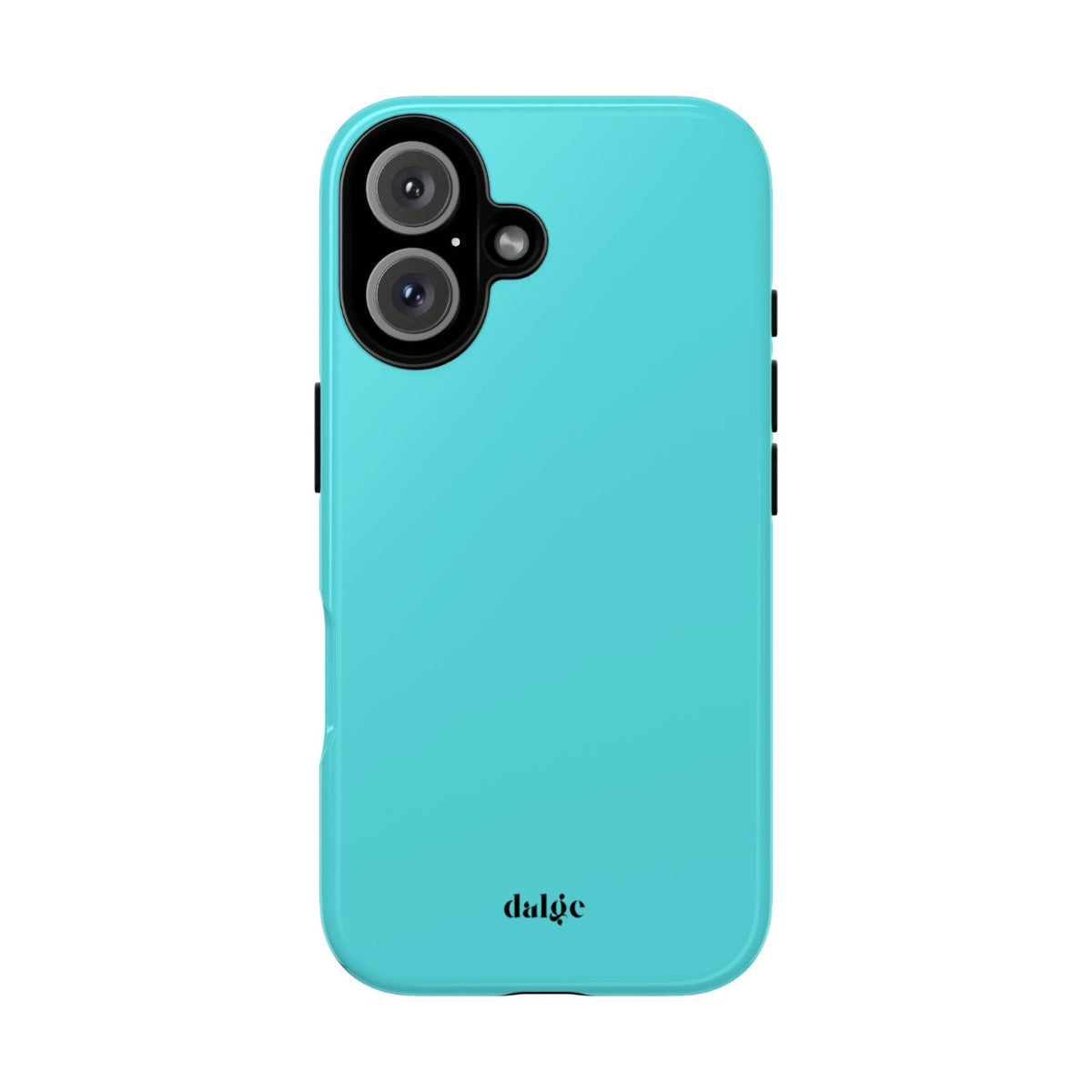 Ocean Blue Tough Phone Case| Glossy Ocean Blue color Tough Phone Case