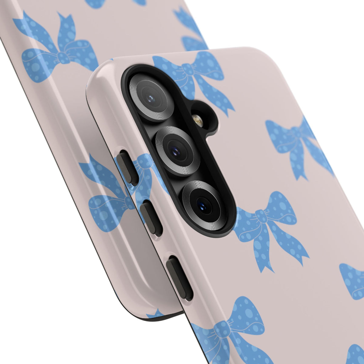 Fashionable Adage Tough Phone Case | Elegant ballet motif with dual-layer protection.
