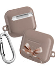 Elegant My Fall Box AirPods Case with Bow Design – Stylish AirPods Cover