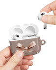Elegant My Fall Box AirPods Case with Bow Design – Stylish AirPods Cover