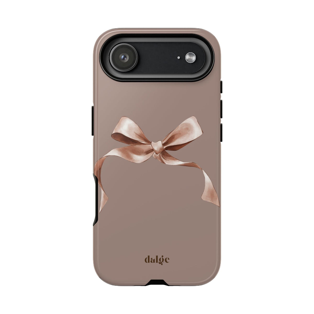 Creme Brulle Tough Phone Case from our Fall Collection Toffee Latte featuring a Taupe Color 
