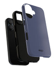 Impact-Resistant Gray Blue Phone Case | Stylish, lightweight protection for your device