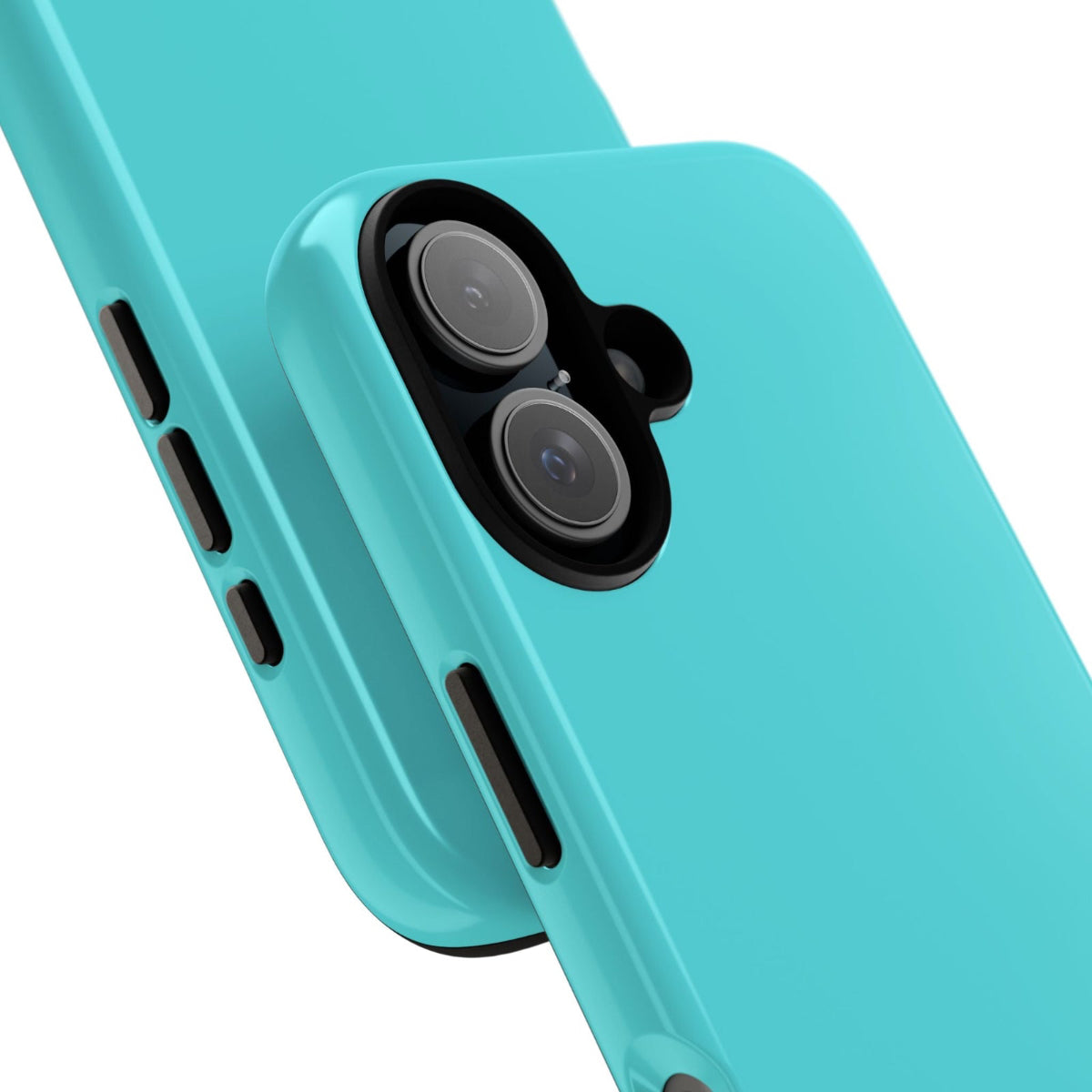 Ocean Blue Tough Phone Case| Glossy Ocean Blue color Tough Phone Case
