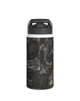Dark Academia Stainless Steel Water Bottle, Dark Floral Water Bottle, Floral Drinkware, Dark Academia Drinkware, Vintage floral water bottle-Mug-Dalge
