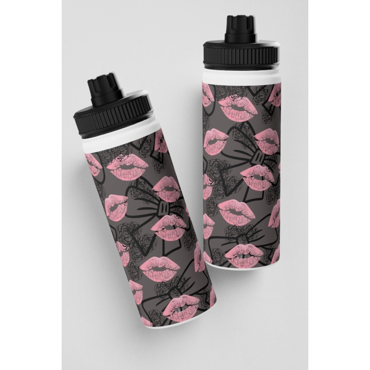 Dark Dream 2 Stainless Steel Water Bottle, Sports Lid, Dark Dream 2 Drinkware-Waterbottle-Dalge