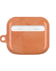 Trendy Pumpkin Pie AirPods Case with unique design and protective cover, ideal for stylish and secure earbud storage.