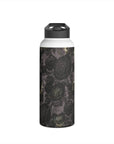 Dark Academia Stainless Steel Water Bottle, Dark Floral Water Bottle, Floral Drinkware, Dark Academia Drinkware, Vintage floral water bottle-Mug-Dalge
