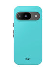 Ocean Blue Tough Phone Case| Glossy Ocean Blue color Tough Phone Case