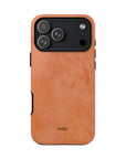 Pumpkin Pie Tough Phone Case in orange color from Fall Collection Toffee Latte