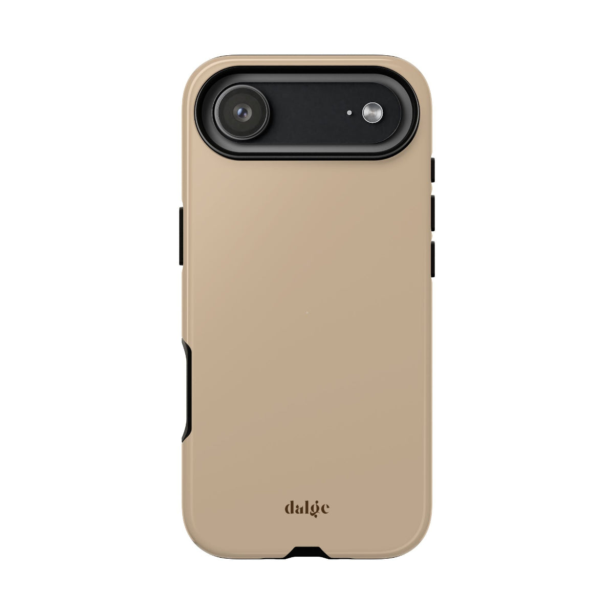 Creme Brulle Tough Phone Case from our Fall Collection Toffee Latte featuring a Taupe Color 