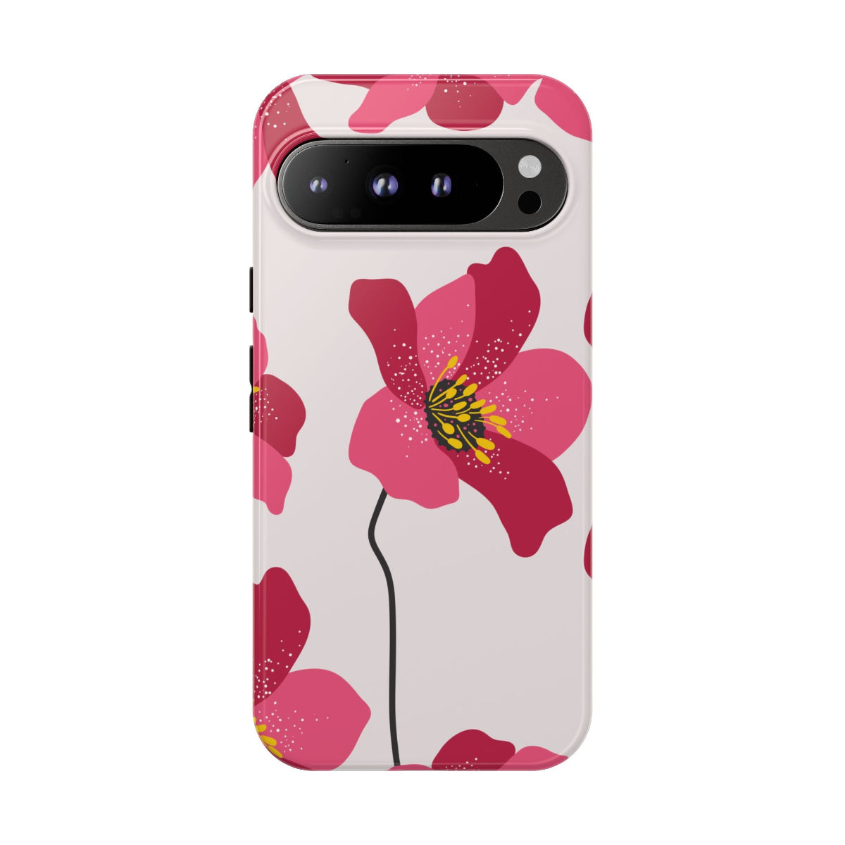 Spring Break Tough Phone Case | Durable Artistry with floral designs 