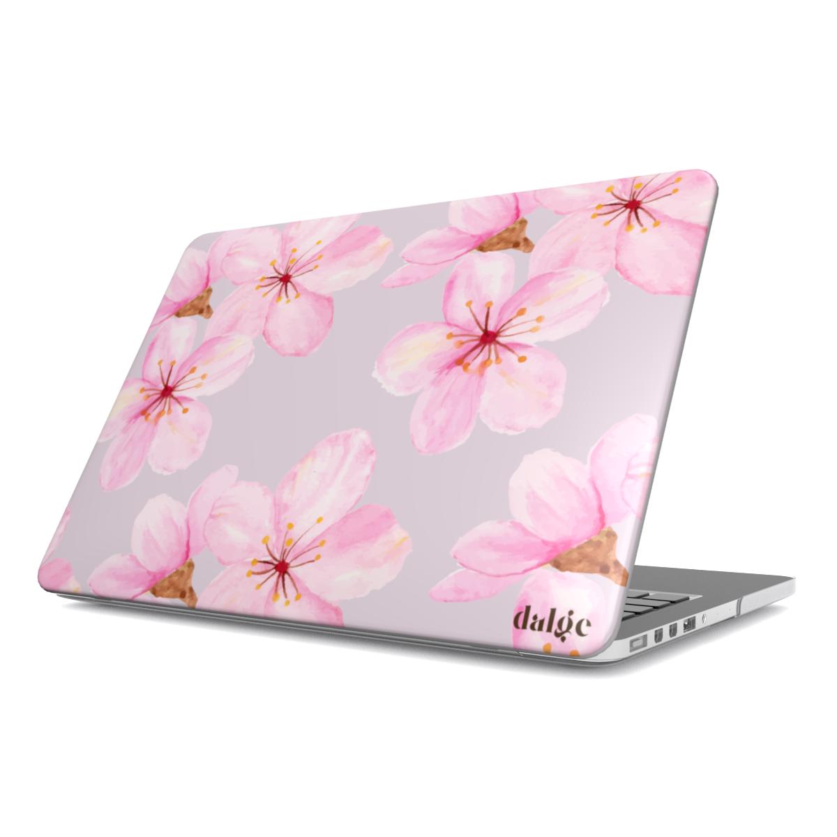 My Bouquet Laptop Case | Pink Floral MacBook Case Fully Covering the MacBook