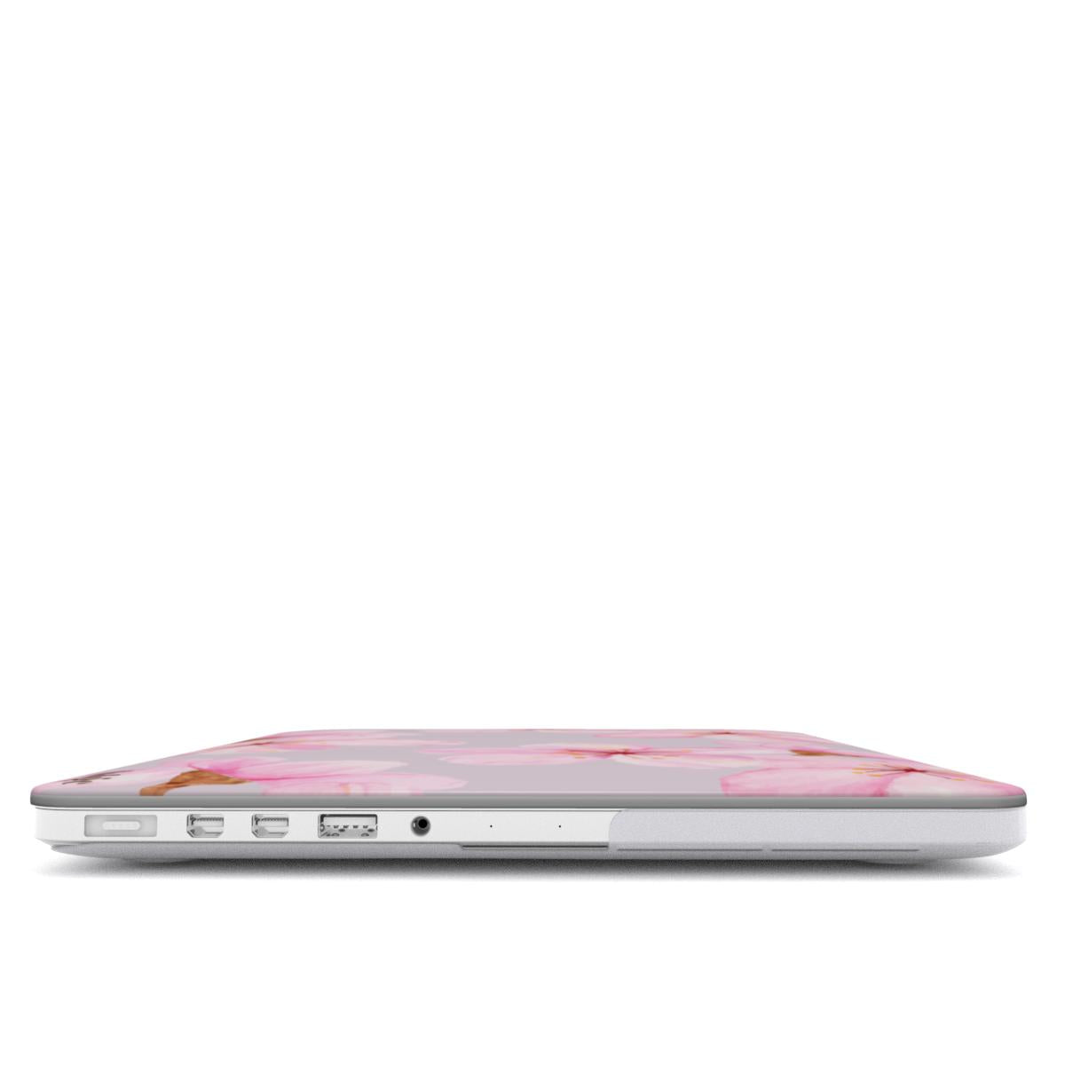 My Bouquet Laptop Case | Pink Floral MacBook Case Fully Covering the MacBook