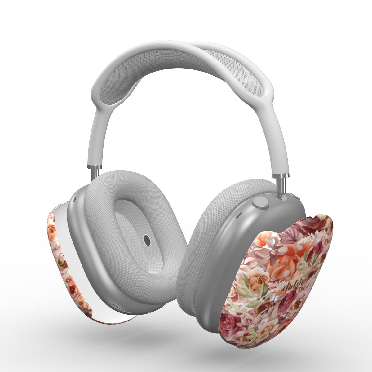Fall Floral AirPods Max Cases featuring fall shades of flowers