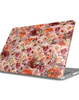 Fall Delight MacBook Case featuring fall shade floral design 