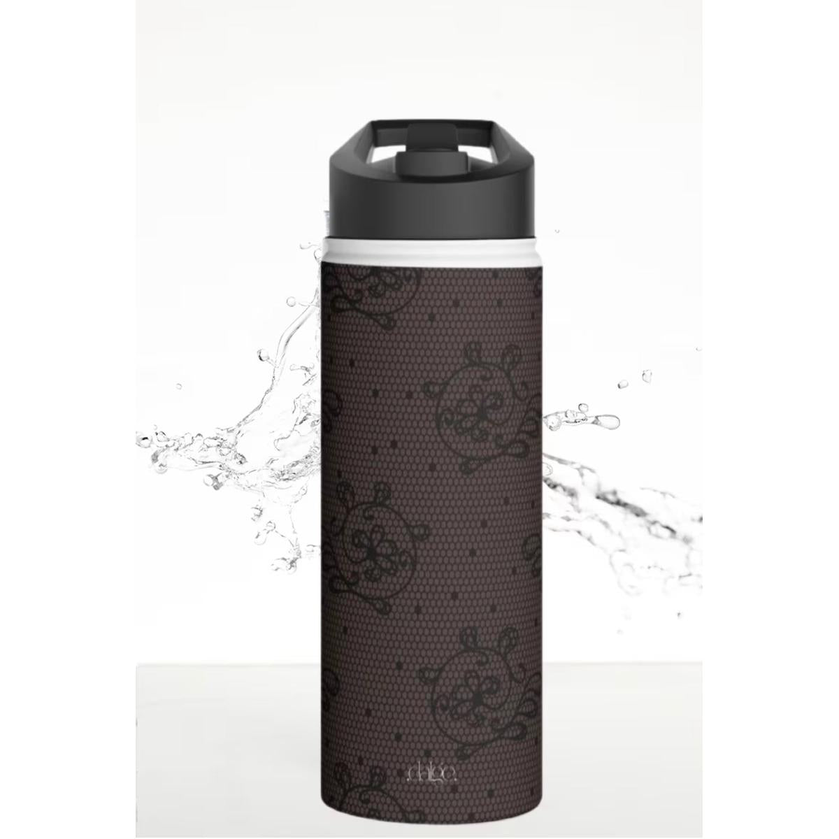  Dark Lace Stainless Steel Water Bottle