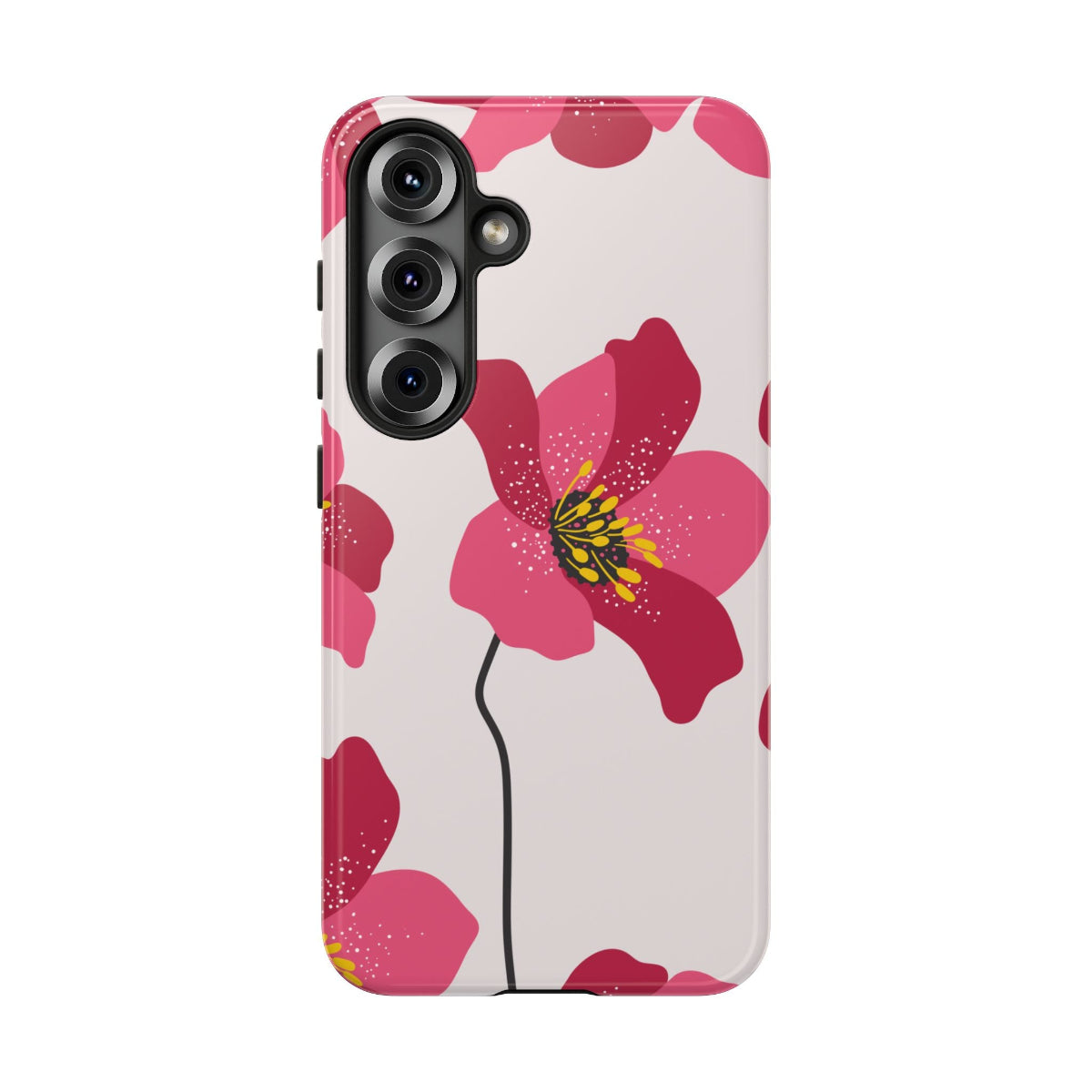 Spring Break Tough Phone Case | Durable Artistry with floral designs 