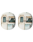 Pick Me Up At 8 AirPods Max Case with vintage camper art, lightweight, scratch-resistant, and wireless charging compatible.