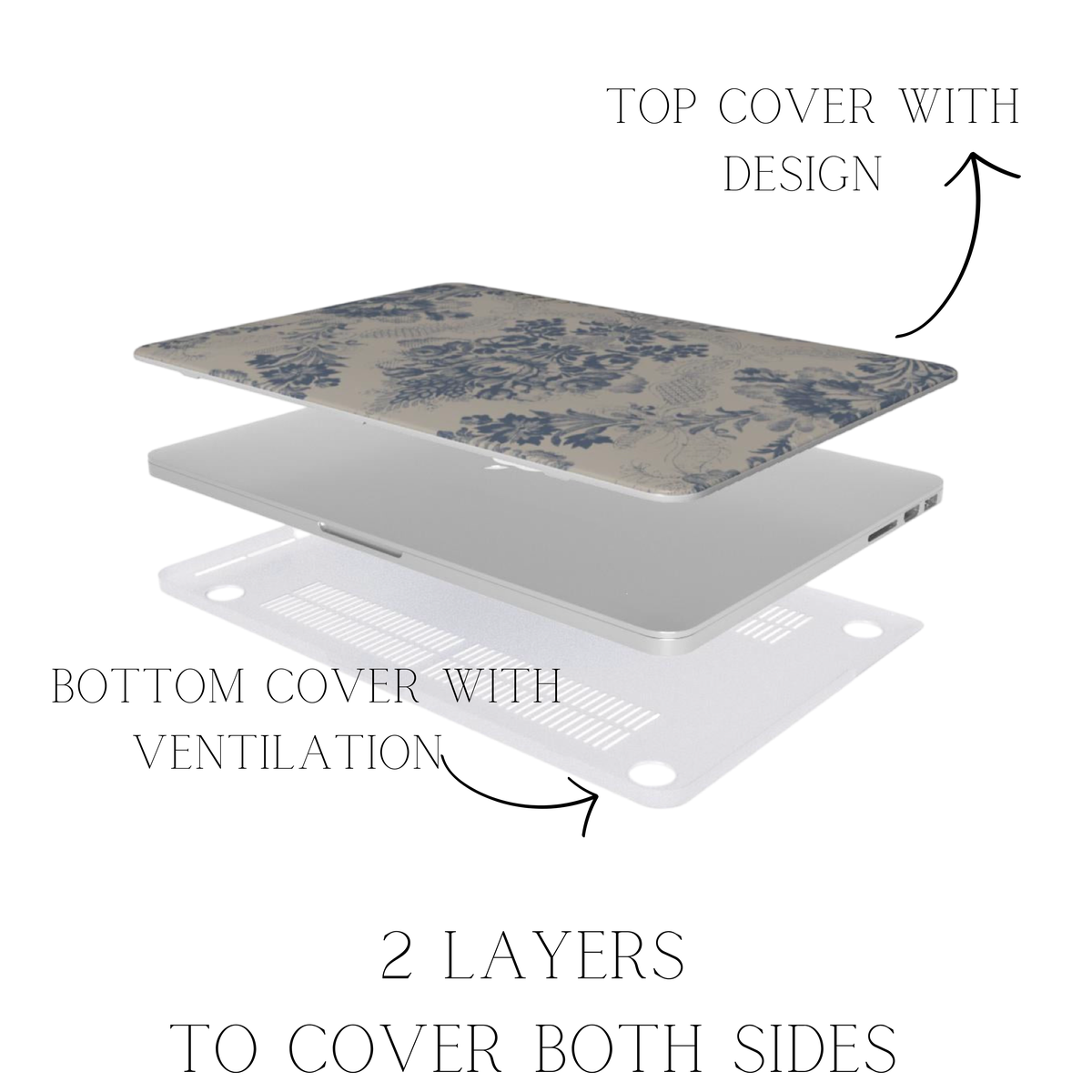 As Shabby As It Gets Laptop Case Int.
