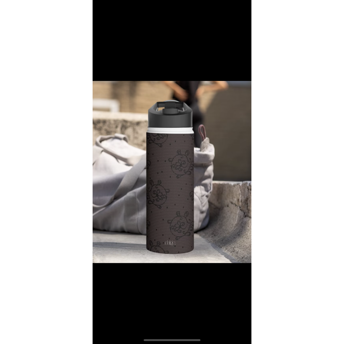  Dark Lace Stainless Steel Water Bottle