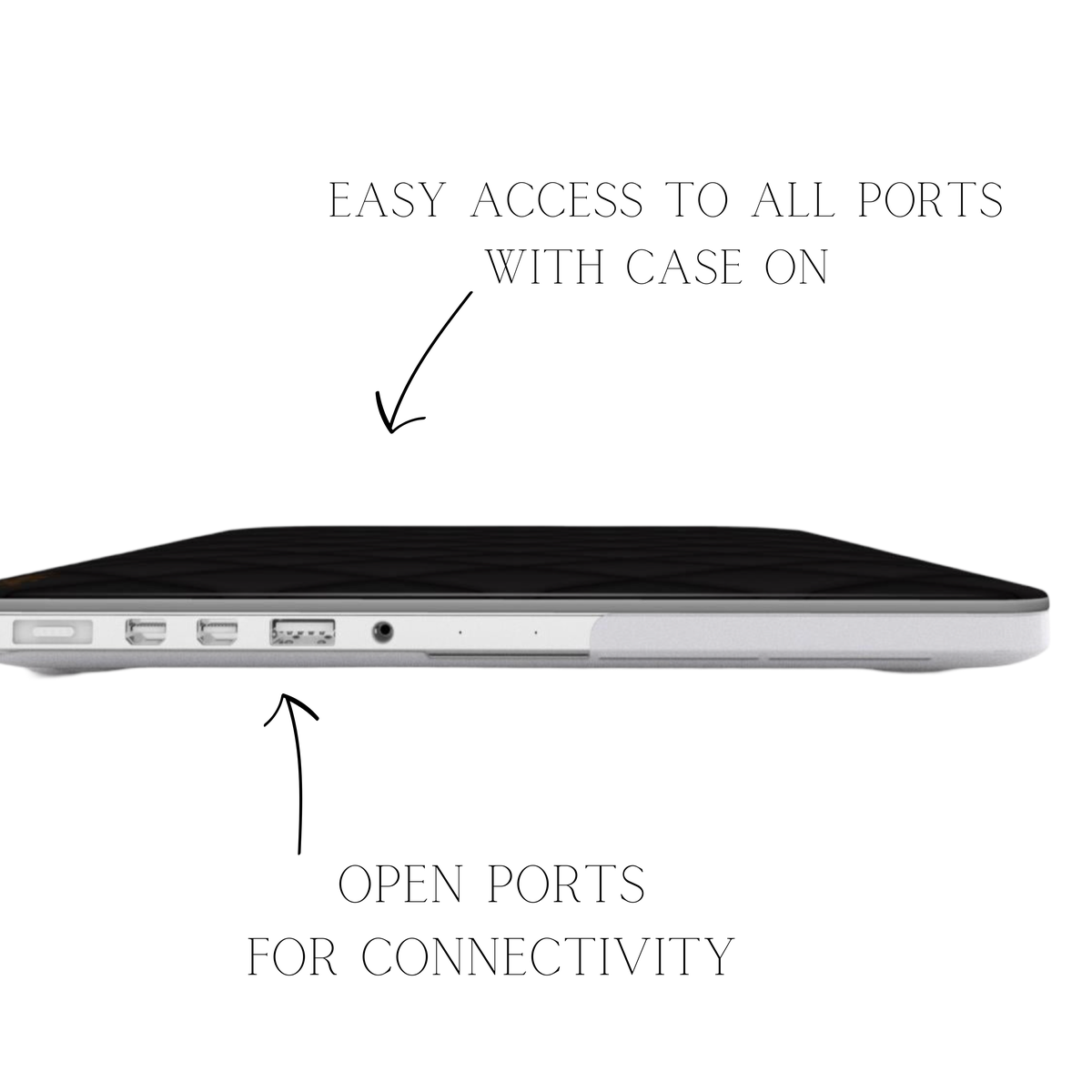 Dark Love Laptop Case  | Artistic Full Coverage