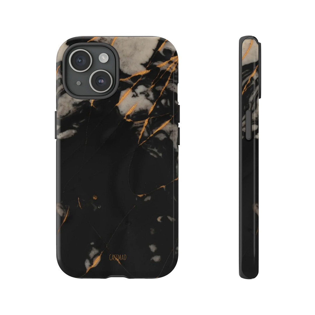 Black Beauty Phone Case, Black iPhone 14, Gifts For Husband, Black Art Phone Case, Matte Black Phone, iPhone 15 Matte Case, iPhone 15 Tough Case-Phone Cases-Dalge