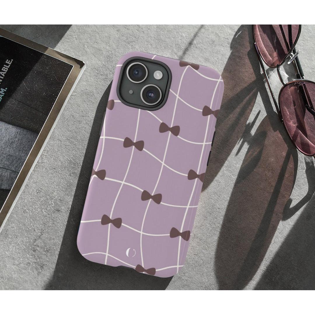 Pink Bow Tough Phone Case